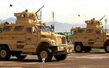 [ẢNH] Mỹ đã 'trao vào tay' Taliban loại xe bọc thép kháng mìn tốt nhất của mình