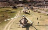 [ẢNH] FANR dùng trực thăng Mỹ tiếp tế cho các cao điểm kháng cự Taliban