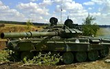 [ẢNH] Nga bất ngờ điều 30 'siêu tăng' T-72B3M áp sát biên giới Afghanistan