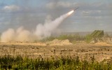 [ẢNH] Hệ thống rải mìn Zemledeliye siêu dị giống pháo phản lực của Nga