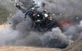 [ẢNH] Hệ thống rải mìn Zemledeliye siêu dị giống pháo phản lực của Nga