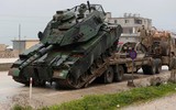 [ẢNH] Xe tăng M-60T Thổ Nhĩ Kỳ đổ về Idlib, để ngăn chặn liên quân Nga-Syria?