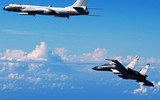 [ẢNH] Số lượng lớn máy bay quân sự Trung Quốc áp sát đảo Đài Loan