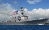 Sức mạnh khu trục hạm Nga vừa truy đuổi tàu chiến Mỹ trên biển Nhật Bản