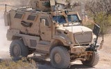 Xe bọc thép kháng mìn tốt nhất của Mỹ được Taliban tận dụng diễu hành