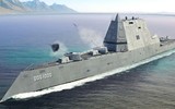 Siêu tàu khu trục Zumwalt tàng hình trị giá 9 tỷ USD vừa biên chế đã hoen rỉ