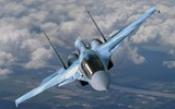 24 tiêm kích bom Su-34 bất ngờ áp sát biên giới Ukraine