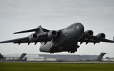 Vận tải cơ khổng lồ C-17 của Anh đem tên lửa chống tăng tới Ukraine