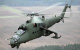 Trực thăng tấn công Mi-24 của Belarus bị rơi khi tuần tra