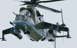 'Xe tăng bay' Mi-24 Nga bị tên lửa phòng không Stinger Ukraine bắn cháy