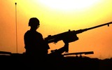 Ukraine tung súng máy hạng nặng M2HB Mỹ viện trợ