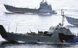 Ukraine chiếu cảnh UAV Bayraktar TB2 tập kích phá hủy tàu đổ bộ Nga ở đảo Rắn