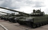 Xe tăng Nga bị đánh bật tháp pháo lên cao 50 mét tại Ukraine 