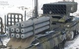 'Hỏa thần nhiệt áp' TOS-1A Nga bị Ukraine ‘bắt sống’ từ xe phóng tới xe tiếp đạn?