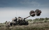 Phần Lan kéo xe tăng và siêu pháo tự hành K-9 'thần sấm' tới sát biên giới Nga