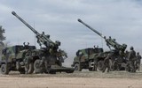Pháo tự hành CAESAR của Pháp sản xuất chính thức tham chiến tại Ukraine