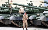 Nổ kho đạn, xe tăng T-80BV bị phá hủy hoàn toàn tại chiến trường Ukraine