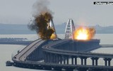 Nga dùng màn khói bảo vệ cầu nối Crimea đề phòng Ukraine tập kích phá hủy