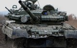 Đoàn chiến tăng quốc bảo T-80BV của Ukraine rầm rập tiến về Kherson