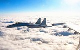 Chiến đấu cơ Su-35 áp chế điện tử F-16 tại eo biển Đài Loan?