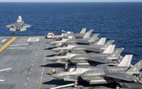  Siêu tàu đổ bộ tấn công Mỹ chất đầy tiêm kích tàng hình F-35B tiến vào Biển Đông