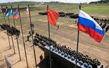 Ông Putin xuất hiện tại cuộc tập trận của Nga với Trung Quốc
