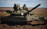 Toàn cảnh màn đối đầu xe tăng nghẹt thở giữa T-80BV Nga và T-64BV Ukraine