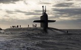 Tàu ngầm hạt nhân chiến lược lớp Ohio Mỹ xuất hiện tại biển Arab để cảnh báo Iran - Nga?