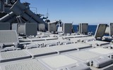 Khu trục hạm Mỹ nạp tên lửa trên biển, đề phòng giao tranh cường độ cao