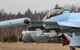 Su-35S phóng tên lửa diệt máy bay Ukraine ngay từ không phận Nga