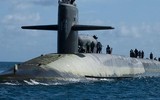 Tàu ngầm hạt nhân mạnh nhất thế giới của Mỹ bất ngờ xuất hiện tại Địa Trung Hải