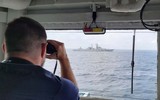 Tàu chiến Anh bám sát chiến hạm Nga mang tên lửa siêu vượt âm