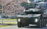 Tìm hiểu xe tăng bánh lốp Type-16 tốt nhất của Nhật Bản