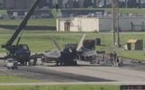Tiêm kích tàng hình F-22 Raptor Mỹ bị sập càng trước khi triển khai tại Nhật Bản