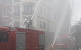Xử lý vụ cháy giả định tại chung cư phường Đại Kim