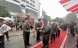 Lãnh đạo Bộ Công an dự lễ giao nhận quân tại quận Hai Bà Trưng 