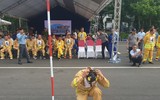 Hình ảnh so tài dập lửa, cứu nạn của các Tổ liên gia an toàn PCCC