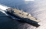 [ẢNH] Mỹ bất ngờ rút tàu sân bay USS Nimitz khỏi Trung Đông