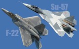 [ẢNH] Chuyên gia Anh chỉ rõ vì sao Su-57 Nga thua xa F-22 Mỹ về khả năng tàng hình