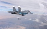 [ẢNH] Máy bay Nga ném bom xuyên bê tông diệt hệ thống hầm ngầm của IS