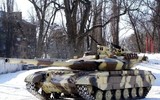 [ẢNH] Xe tăng T-64E Ukraine thành 