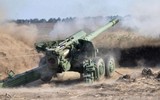 [ẢNH] Pháo binh Ukraine bắn phá dữ dội Donbass ngay sau khi Nga rút quân