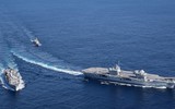 [ẢNH] ‘Vén màn’ vụ hai chiến hạm Nga ‘xuyên thủng’ nhóm tác chiến tàu sân bay Anh