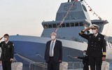 [ẢNH] Israel nhận thêm tàu tên lửa tàng hình 2.000 tấn mạnh nhất thế giới