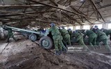 [ẢNH] Báo Nga: Ukraine dùng pháo chống tăng mạnh nhất bắn phá dữ dội Donbass
