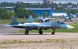 [ẢNH] 30 Su-57 giúp Đô đốc Kuzetsov của Nga có thể đánh bại tàu sân bay Mỹ mang 60 tiêm kích?