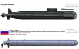 [ẢNH] Ngư lôi hạt nhân Poseidon của Nga bị Hải quân Mỹ bắt sống?