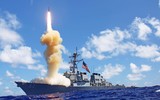 [ẢNH] Tàu trinh sát Nga chế áp khiến tên lửa đánh chặn Mỹ bắn trượt mục tiêu?
