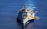 [ẢNH] Tàu chiến ven bờ LCS của Mỹ bị loại biên sớm là do... Nga và Trung Quốc