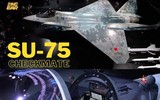 [ẢNH] Su-75 Checkmate sẽ ‘hất cẳng’ Rafale khỏi gói thầu MMRCA của Ấn Độ?